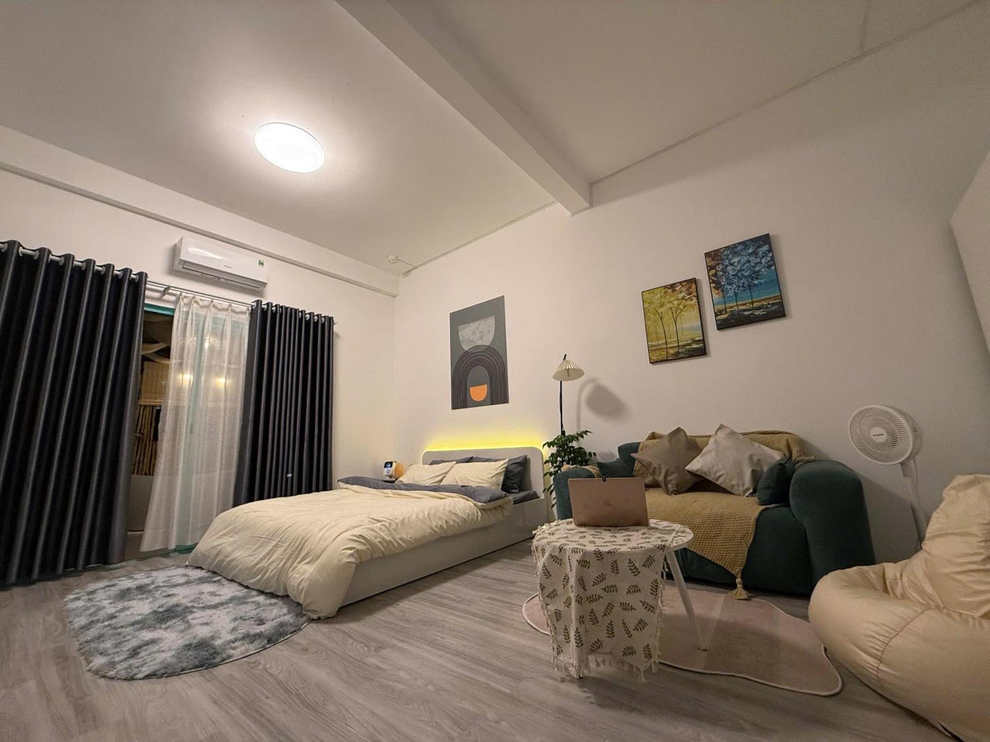 Apartment Hatus Homestay-bon Tam, Bep, Ban Cong, Chieu
